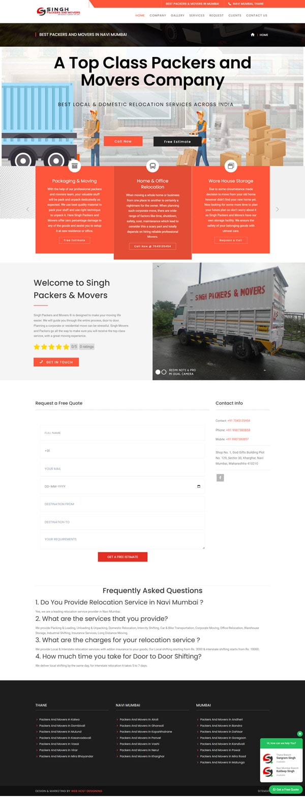 Singh Packers Movers